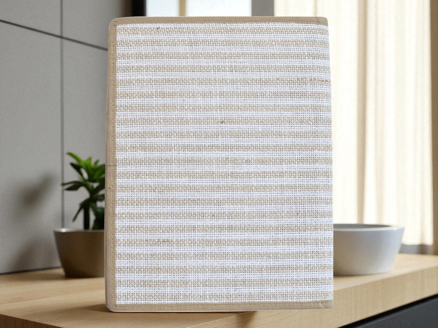 Birsa Craft Jute folder with sohrai painting for Corporate Gift , Meeting and for document keeping.