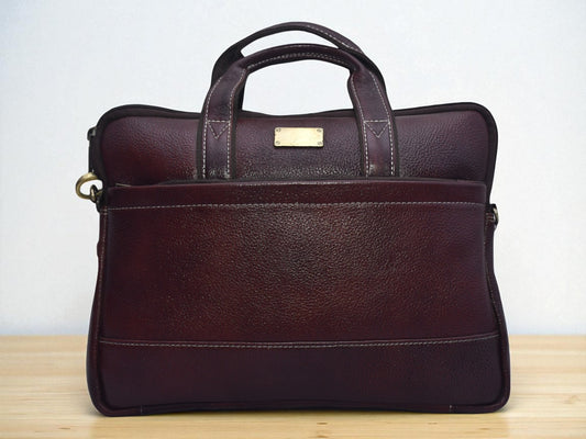 Birsa Craft Leather laptop Stylish  Bag