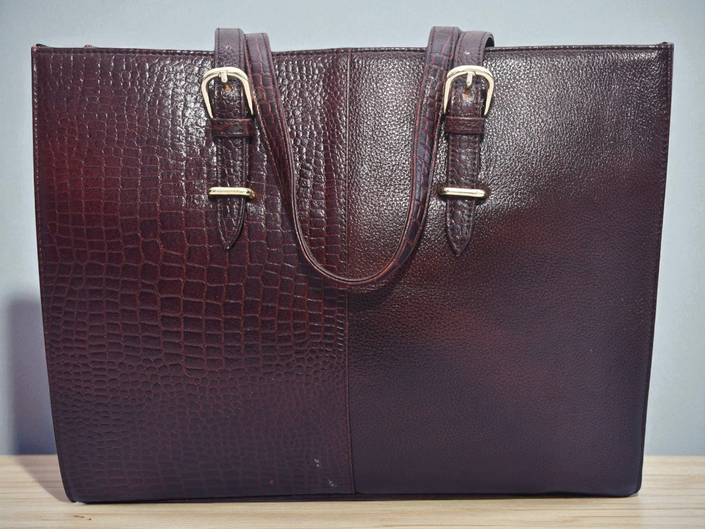 Birsa Craft WomenGenuine Bag Leather Handbag Purses And Soft Shoulder Satchel Bags.