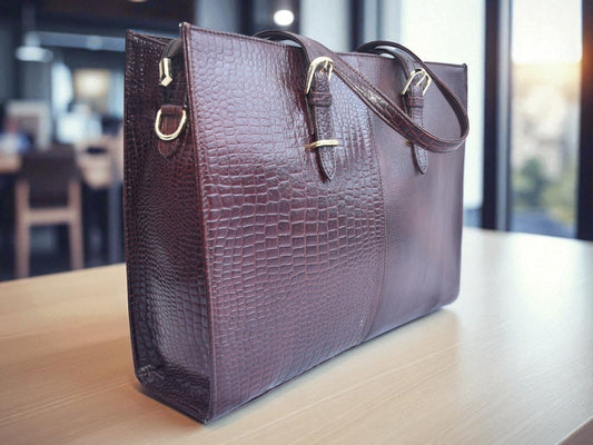 Birsa Craft WomenGenuine Bag Leather Handbag Purses And Soft Shoulder Satchel Bags.