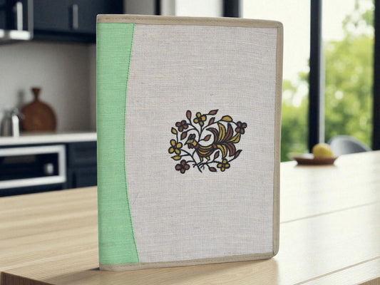 Jute Folder with Sohrai Painting for Meeting, Office Use.