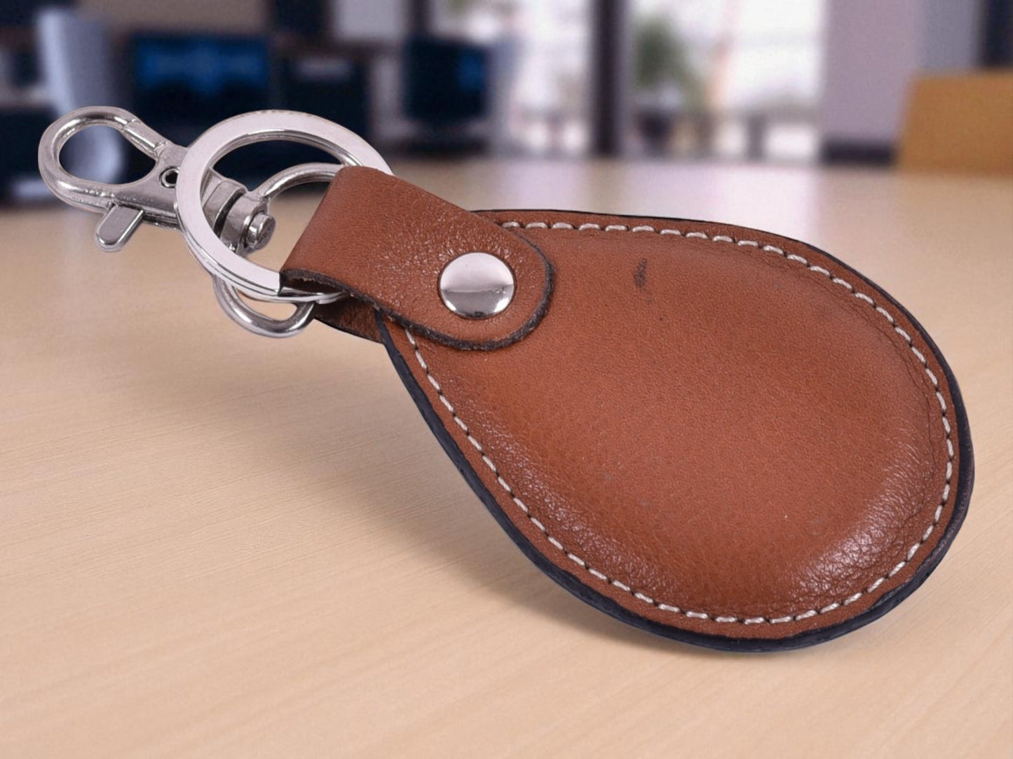 Leather Key Ring