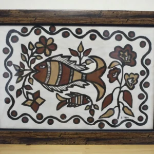 Wall Hanging Sohrai painting for Decor or gifting