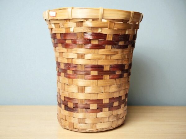 Handcrafted Bamboo / Woven Waste Basket