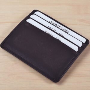 Leather Card Holder Wallet