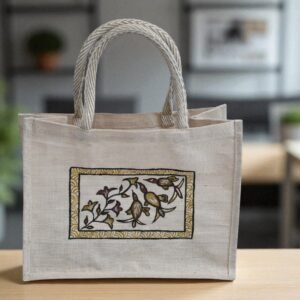 Sohrai Art Jute Bag