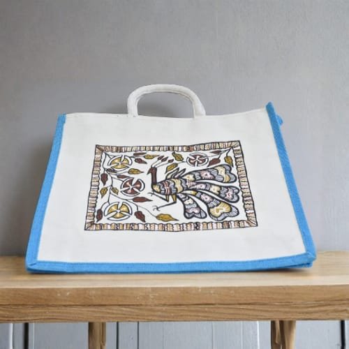 Jute bag with sohrai